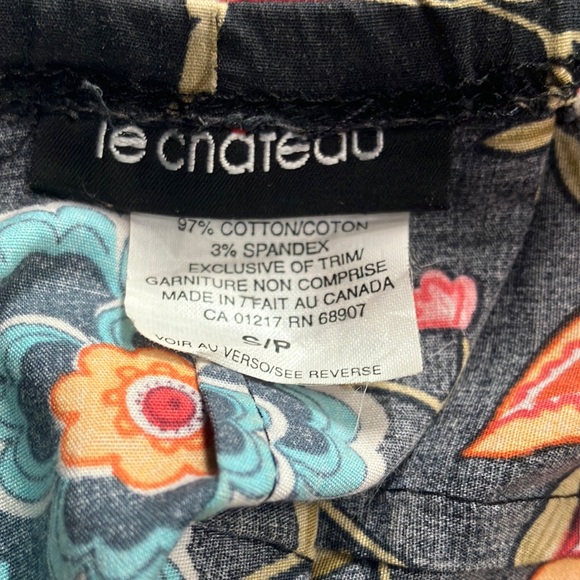 LE CHATEAU Stretchy Cotton Dress size S - Picture 5 of 5